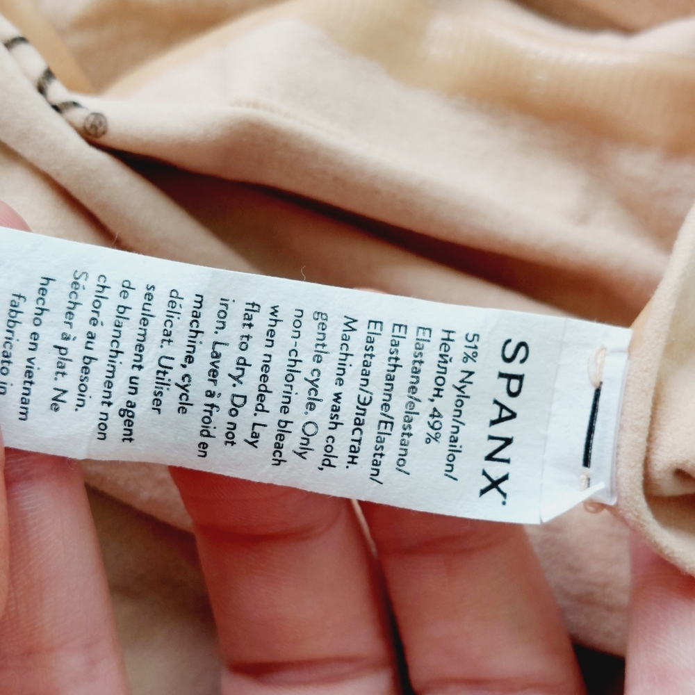 Spanx Higher Power Shapewear Tan Panties P976 - Picture 7 of 10